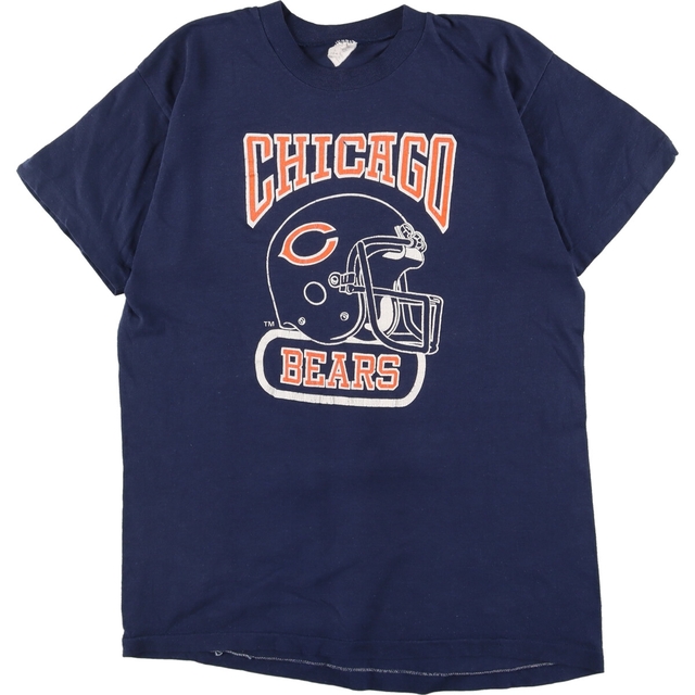 70~80年代 Blaze NFL CHICAGO BEARS シカゴベアーズ スポーツプリントTシャツ USA製 メンズS /eaa325694