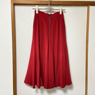 グレースコンチネンタル(GRACE CONTINENTAL)の2017aw GRACE CONTINENTAL フレアークロップドパンツ(カジュアルパンツ)