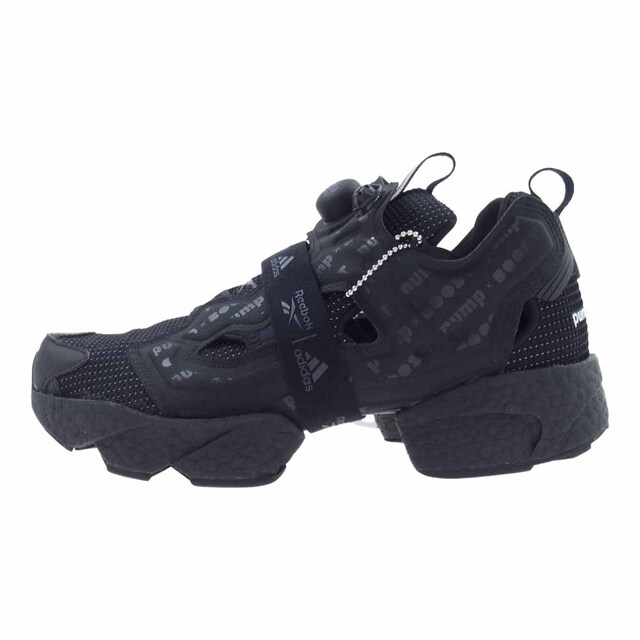 Reebok リーボック スニーカー G57662 × adidas INSTAPUMP FURY BOOST アディダス インスタポンプフューリーブースト スニーカー ブラック系 26.0cm【新古品】【未使用】