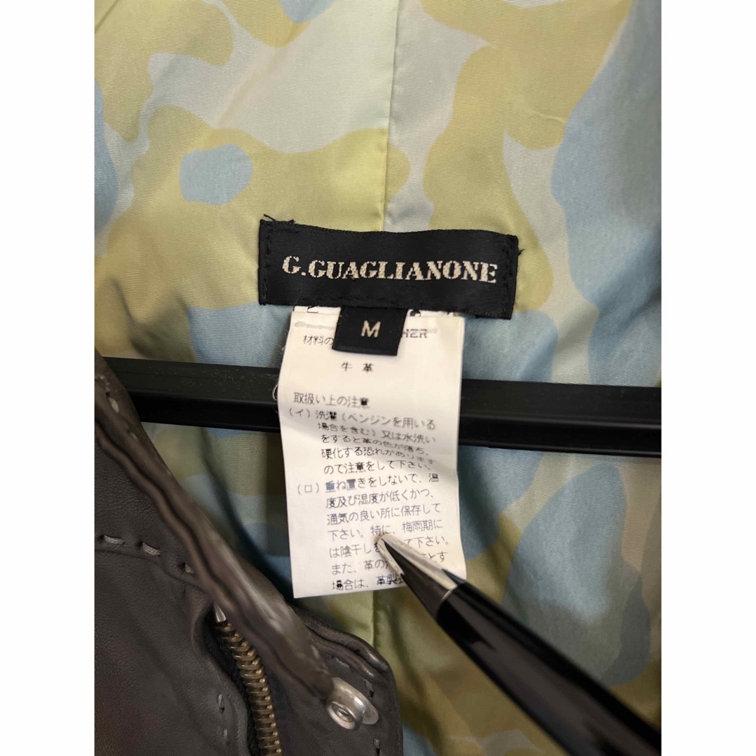 G.GUAGLIANONE(ジャンニガリアノーネ)のGGUAGLIANONEジャンニガリアノーネレザーセット メンズのジャケット/アウター(ブルゾン)の商品写真