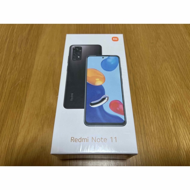 Redmi Note 11 グラファイトグレー 一括購入品 【新品未開封品】スマホ/家電/カメラ