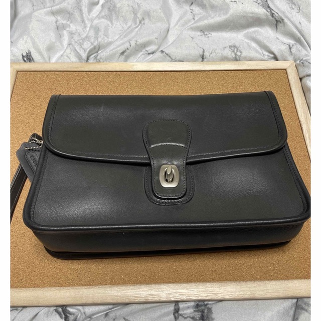 【極美品】COACH  折り財布 スター ロゴ　馬車　金具  PVC レザー