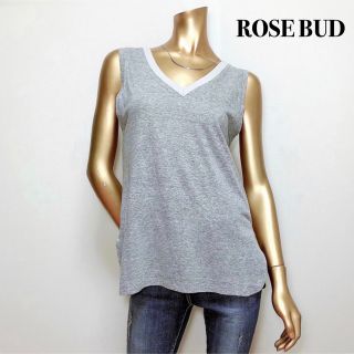 ローズバッド(ROSE BUD)のROSE BUD  ノースリーブトップス カットソー タンクトップ＊シップス(カットソー(半袖/袖なし))