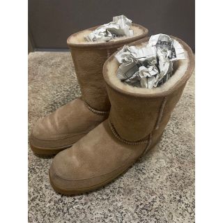 ミネトンカ(Minnetonka)のMINNETONKAミネトンカムートンブーツシープスキンブーツキムタクUGG(ブーツ)