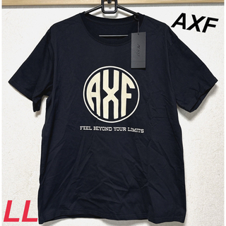 新品　AXF アクセフ　メンズ　プリント　Tシャツ　ブラック　ホワイト　2枚(Tシャツ/カットソー(半袖/袖なし))