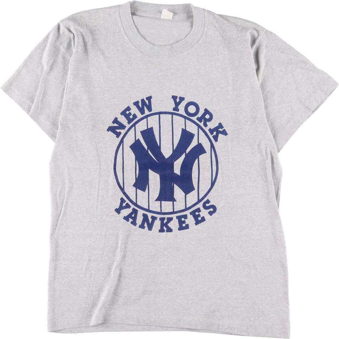 MLB NEW YORK YANKEES ニューヨークヤンキース スポーツプリントTシャツ メンズM /eaa327055