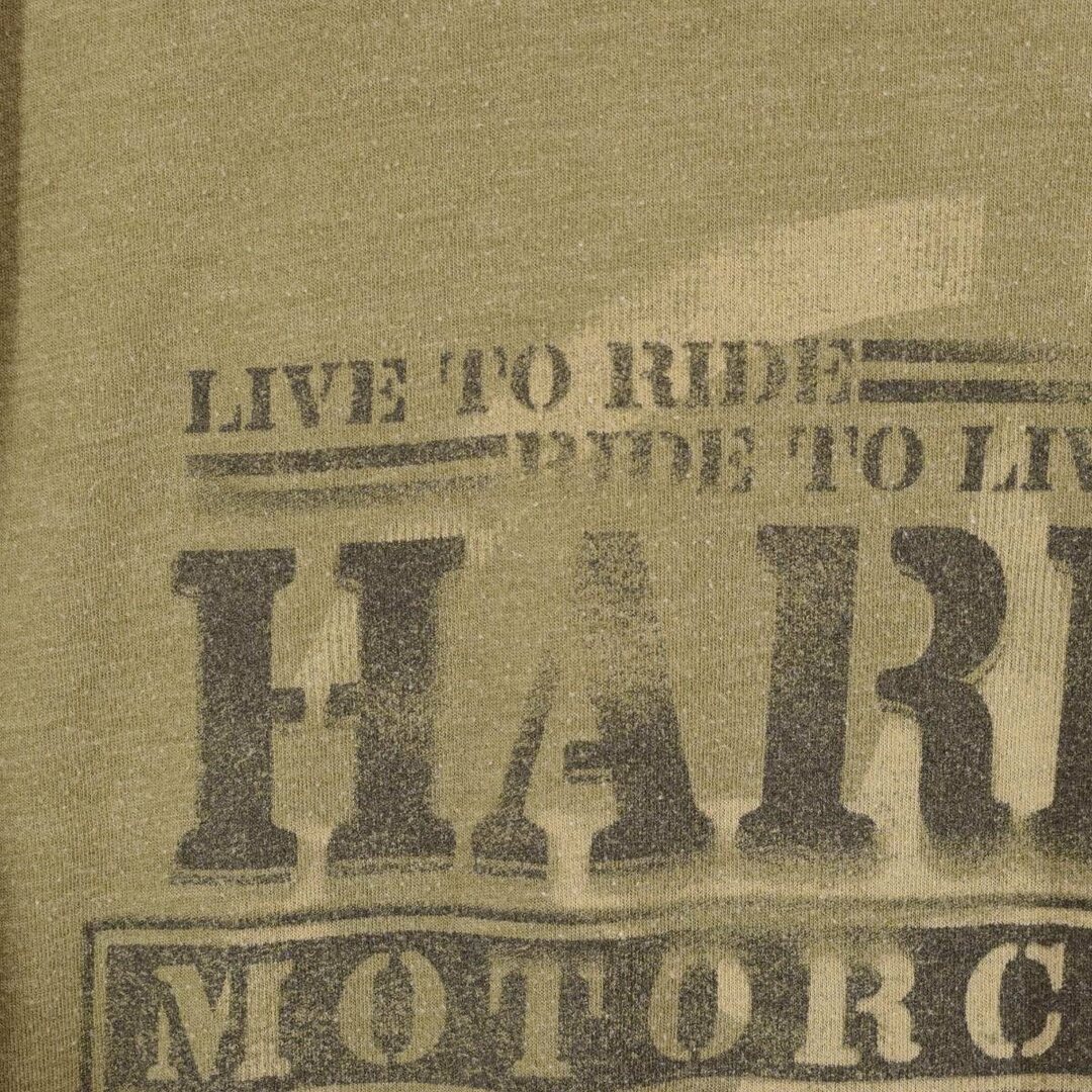 ハーレーダビッドソン Harley-Davidson 両面プリント モーターサイクル バイクTシャツ メンズL /eaa313962 3