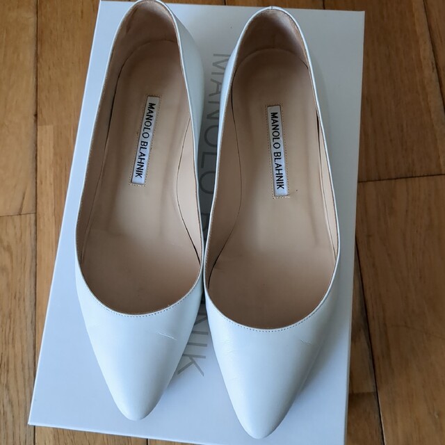 MANOLO BLAHNIK BBフラット　パンプス　ロンハーマン