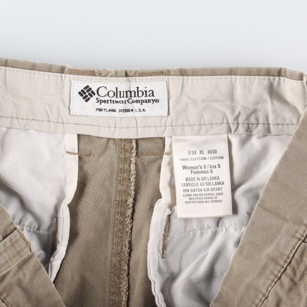 Columbia(コロンビア)の古着 コロンビア Columbia コットンショーツ ショートパンツ レディースL /eaa327948 レディースのパンツ(ショートパンツ)の商品写真