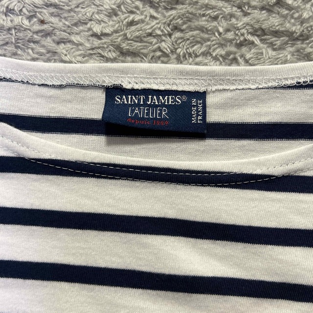 SAINT JAMES(セントジェームス)のセントジェームス   ドロップショルダー長袖Tシャツ レディースのトップス(カットソー(長袖/七分))の商品写真