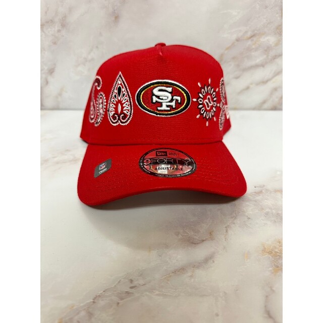 Newera 9forty サンフランシスコ49ers ペイズリースナップバック