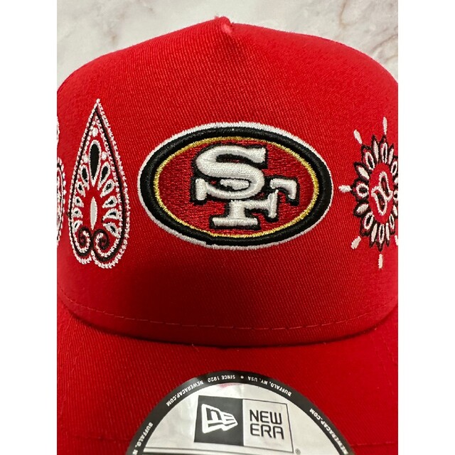 Newera 9forty サンフランシスコ49ers ペイズリースナップバック