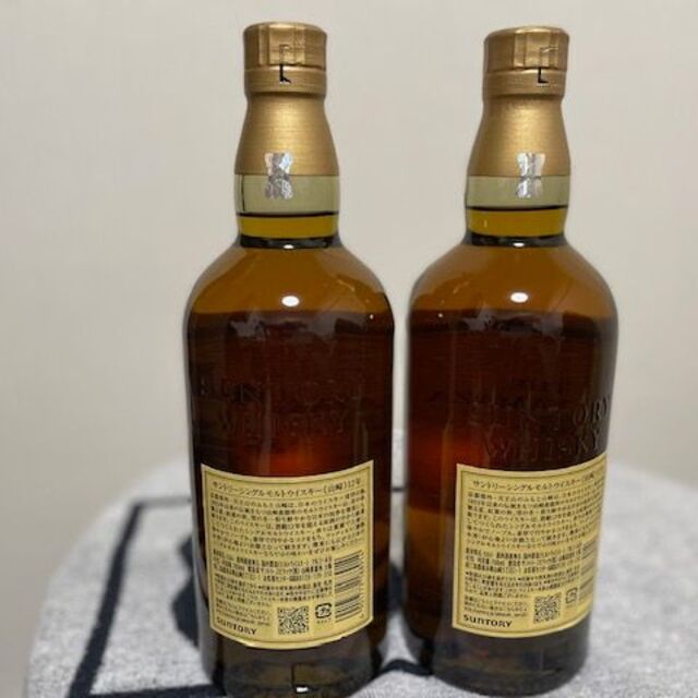 サントリー - (新品)シングルモルトウイスキー 山崎 12年 700ml2本