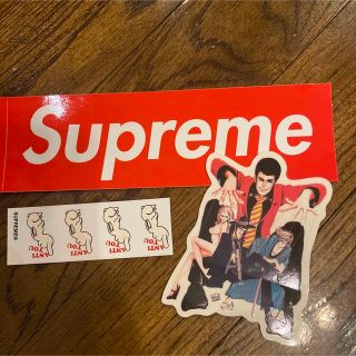 シュプリーム(Supreme)のsupreme  undercover ルパンステッカー３枚セット(その他)