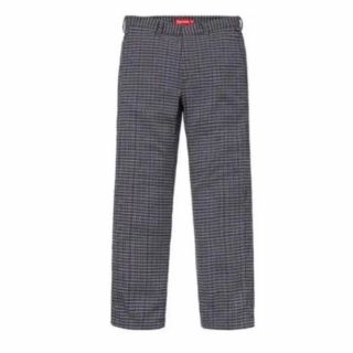 ブルー×レッド 名作 Supreme Work Pant ワークパンツ