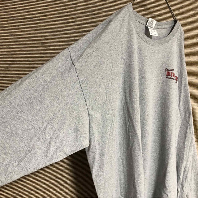 GILDAN(ギルタン)の【ギルダン】長袖Tシャツ　ロンT　重機　ショベルカー　ダンプカー　企業ロゴ29 メンズのトップス(Tシャツ/カットソー(七分/長袖))の商品写真