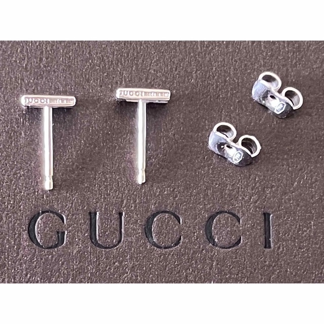 GUCCI 18Kホワイトゴールドピアス 交換無料 9100円引き www.toyotec.com