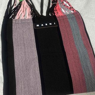 マルニ(Marni)の【新品未使用】マルニマーケット　ハンモックバック　ピンクブラウン(トートバッグ)