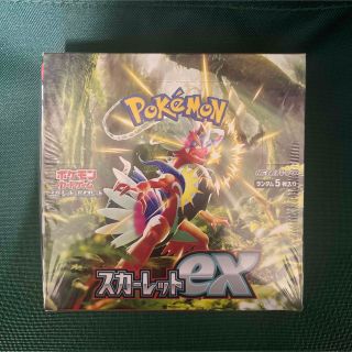 ポケモン(ポケモン)のポケモンカードゲーム スカーレットex シュリンク付き(Box/デッキ/パック)