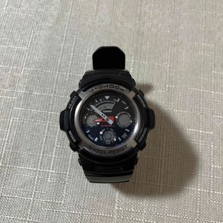 ジーショック(G-SHOCK)のG-SHOCK SHOCKRESIST 黒　中古(腕時計(アナログ))