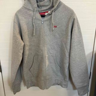 シュプリーム(Supreme)のsupreme smallBoxCrewneckグレースモールボックスパーカー(パーカー)