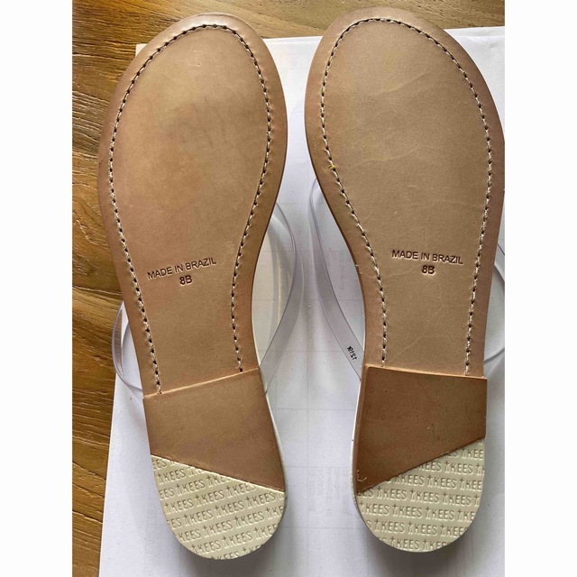 TKEES(ティキーズ)のTkees リリークリア　クリアストラップ レディースの靴/シューズ(サンダル)の商品写真