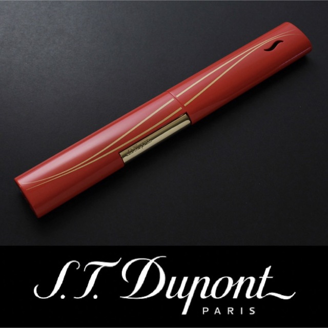 S.T. Dupont(エステーデュポン)の3442◆S.T.Dupontデュポン◆キャンドルライター◆レッド◆新品 メンズのファッション小物(タバコグッズ)の商品写真