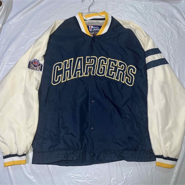 NFL CHARGERS スタジャン 刺繍 カレッジロゴ