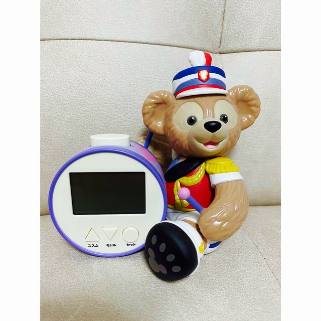 ダッフィー(ダッフィー)のダッフィー時計 エンタメ/ホビーのおもちゃ/ぬいぐるみ(キャラクターグッズ)の商品写真