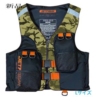 新品　ライフジャケット　L   救命胴衣(その他)