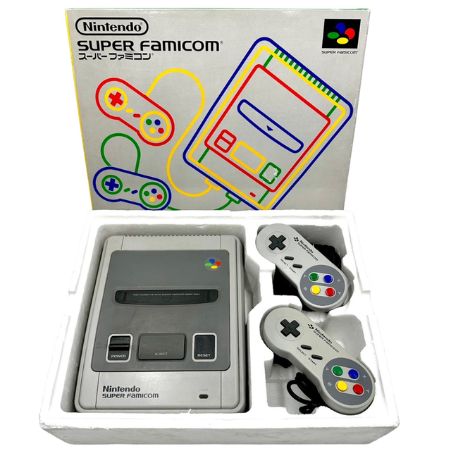 現金特価】 任天堂 ☆美品☆ スーパーファミコン 後期版 SHVC-001 本体