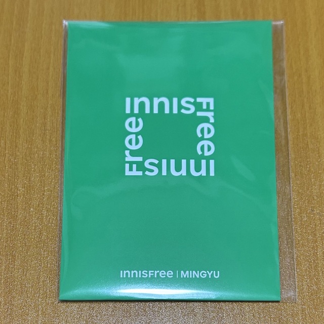 Innisfree(イニスフリー)のInnisfree SEVENTEEN ミンギュ ポストカード ロゴシール エンタメ/ホビーのCD(K-POP/アジア)の商品写真