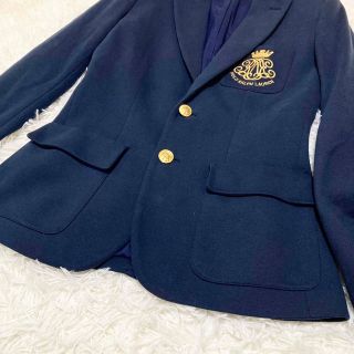 POLO RALPH LAUREN - 美品 ラルフローレン 紺ブレ エンブレム 金ボタン