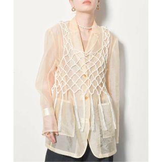 シティショップ(CITYSHOP)のFRINGEVEST/フリンジベスト　※25日までの出品です(ベスト/ジレ)