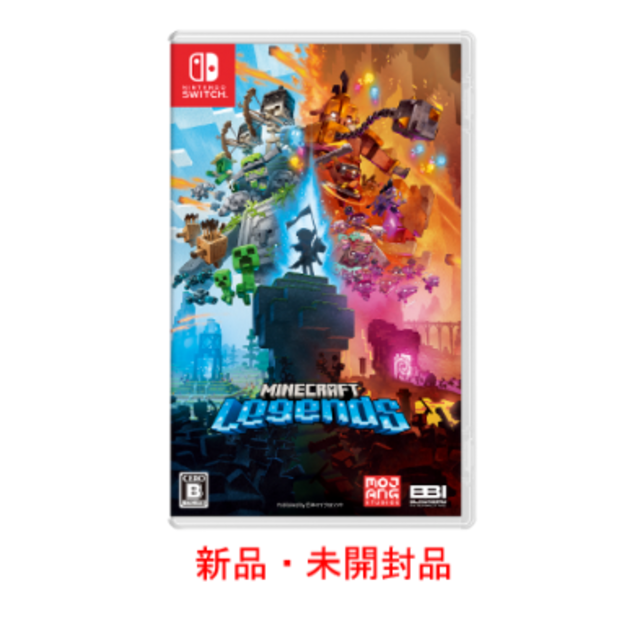 【新品】Minecraft Legends Switch版 エンタメ/ホビーのゲームソフト/ゲーム機本体(家庭用ゲームソフト)の商品写真