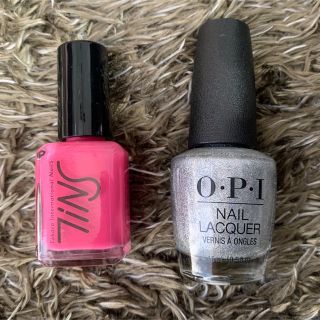 オーピーアイ(OPI)のOPIマニキュア&TINS 2本　　(マニキュア)