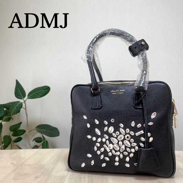 期限切れ 未使用 A.D.M.J スワロフスキー ハンドバック レディース ...
