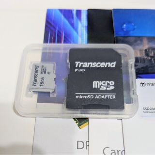 トランセンド(Transcend)のMicro SDカード   16GB Transcend(その他)