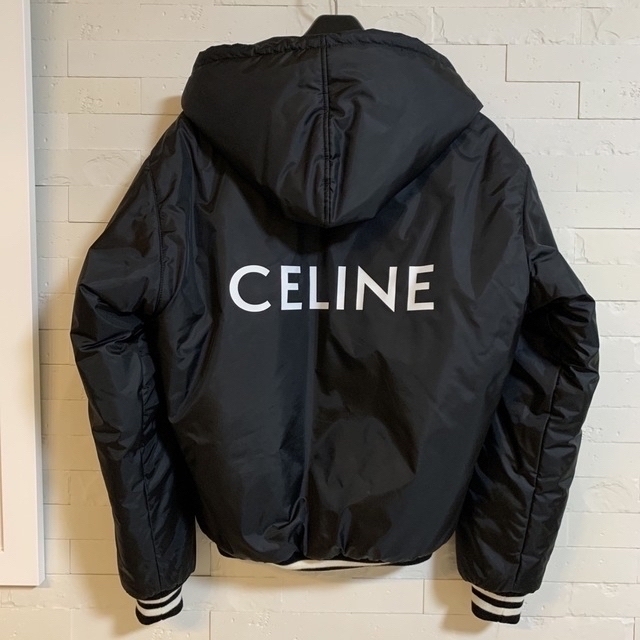 celine(セリーヌ)のCELINE Nylon Hooded Bomber Jacket   メンズのジャケット/アウター(ブルゾン)の商品写真