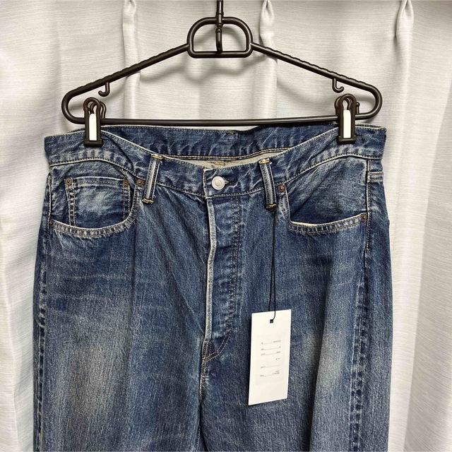 COMOLI(コモリ)の【未使用】A.PRESSE Washed Denim Wide Pants メンズのパンツ(デニム/ジーンズ)の商品写真