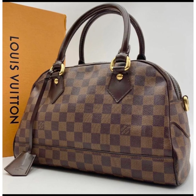 LOUIS VUITTON - LOUIS VUITTON ダミエドゥオモハンドバッグの通販 by ...