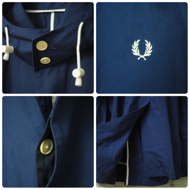 FRED PERRY(フレッドペリー)のFRED PERRY Convertible Collar Hood Coat メンズのジャケット/アウター(ステンカラーコート)の商品写真