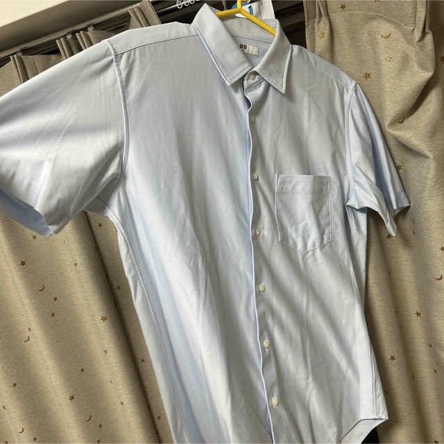 UNIQLO(ユニクロ)のユニクロ　半袖イージーケアシャツ　メンズ　夏用 メンズのトップス(シャツ)の商品写真