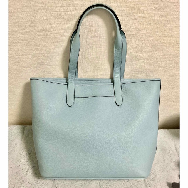 COACH(コーチ)のcoach バッグ♫パステルブルー★大きめサイズ メンズのバッグ(ビジネスバッグ)の商品写真