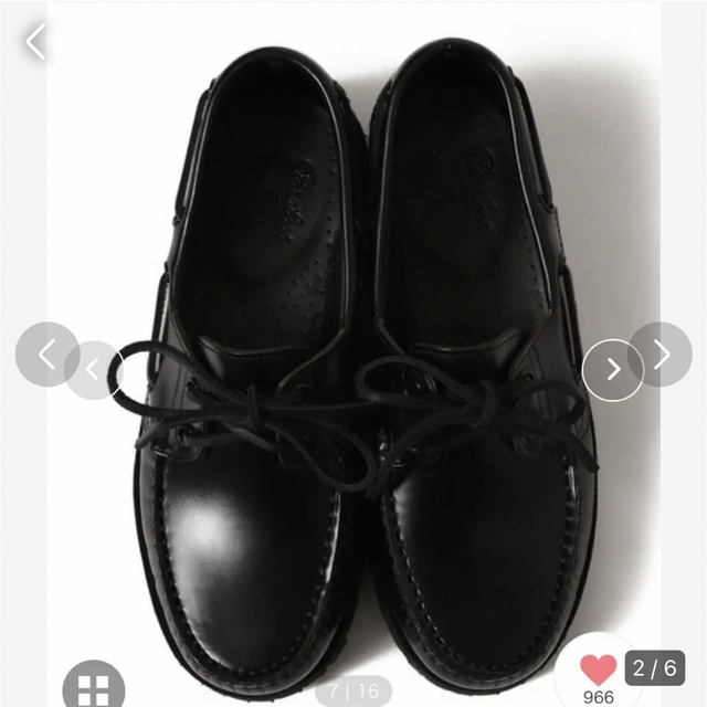 Paraboot × BEAMS BOY 別注 MALO ローファー パラブーツ-