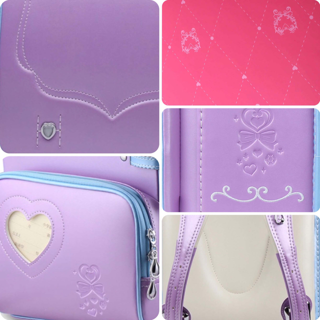 大得価HOT】 ランドセル 6年保証 おまけ付き エンボス&刺繍 女の子