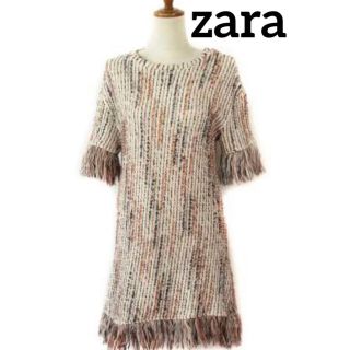 ザラ(ZARA)のZARA ザラ　トップス　フリンジ　ワンピース(その他)