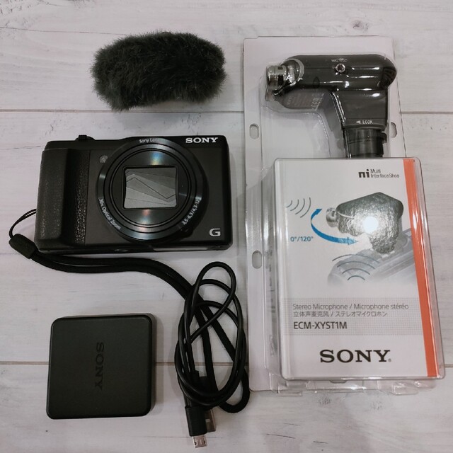 SONY デジカメ DSC-HX50V とマイクECM-XYST1M セットカメラ