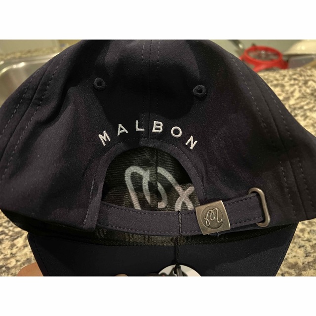 NEW ERA(ニューエラー)の★4/24までマルボン Malbon Golf ゴルフキャップ ※新品未使用   スポーツ/アウトドアのゴルフ(ウエア)の商品写真