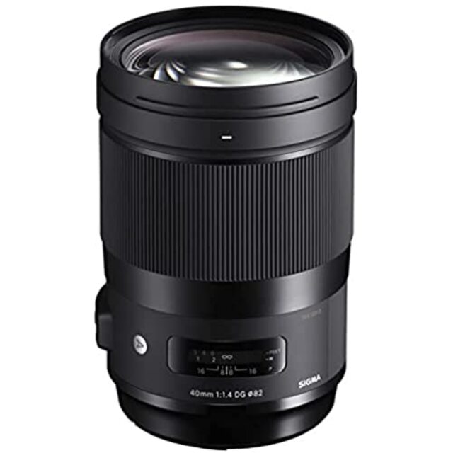 SIGMA 単焦点標準レンズ 40mm F1.4 DG HSM | Art A018 SONY-Eマウント用 ミラーレス(フルサイズ)専用